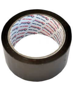 Banda adeziva 72mm x 66 y, 38 microni, Optima - maro