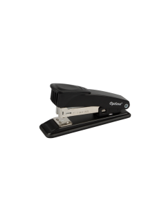 Capsator metalic, 25 coli, 116x54x34mm, capse 24/6, 26/6, 24/8, Optima MS25 - negru