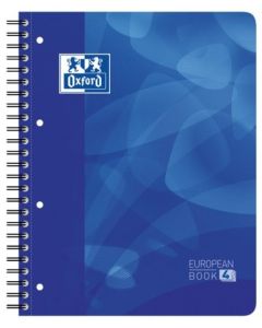Caiet cu spirala A4+, OXFORD School Projectbook, 4cul x30 file-90g/mp, Scribzee, coperta PP-dictando