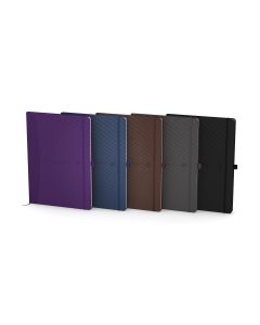 Caiet cu elastic, B5, OXFORD Signature, 80 file - 90g/mp, Scribzee, dictando - culori clasice