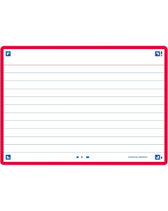 OXFORD Flash Cards 2.0, 80 flash cards/set, A6(105 x 148mm), Scribzee-dict-margine rosie