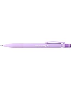 Creion mecanic PENAC Non-Stop, rubber grip, 0.5mm, varf plastic - corp violet pastel