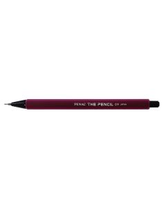 Creion mecanic PENAC The Pencil, rubber grip, 0.9mm, varf plastic - corp bordeaux