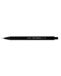 Creion mecanic PENAC The Pencil, rubber grip, 0.9mm, varf plastic - corp negru