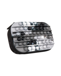 Penar cu fermoar ZIPIT ZIP & POP Storage Box - Black Marble