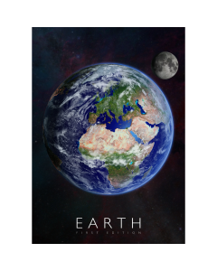 Poster AR (Realitate Augmentata), Curiscope Multiverse, Terra,format A1