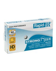 Capse Rapid Strong, 23/ 8, 10-40 coli, 1000 buc/cutie