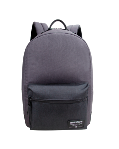 Rucsac BESTLIFE Audrey, 42x28x16cm, compartiment laptop 14.1 inch, gri