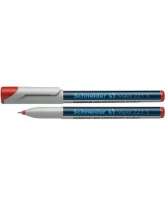 Universal non-permanent marker SCHNEIDER Maxx 221 S, varf 0.4mm - rosu