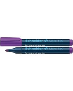 Permanent marker SCHNEIDER Maxx 130, varf rotund 1-3mm - violet