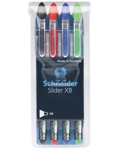 Pix SCHNEIDER Slider Basic XB, rubber grip, 4 culori/set - (N,R,A,V)