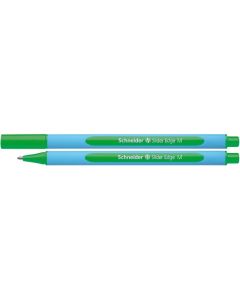 Pix SCHNEIDER Slider Edge M, rubber grip, varf mediu - scriere verde