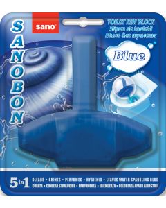 Odorizant solid pt. vasul toaletei, curata, igienizeaza si coloreaza apa, 1000 utilizari, SANO Bon
