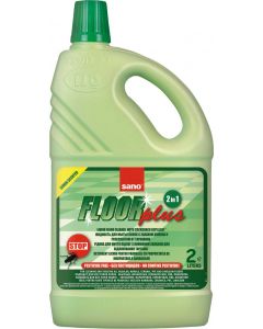 Detergent pentru pardoseli, curata, parfumeaza si respinge insectele, 2 litri, SANO Floor Plus