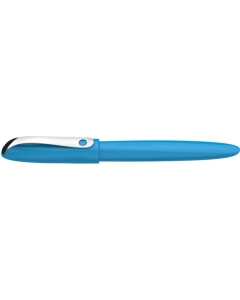 Stilou SCHNEIDER Wavy (tip A - incepator) - design corp albastru