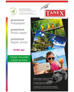 Hartie foto lucioasa, pentru inkjet, A4 - 240gsm, 20 coli/top, TANEX