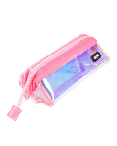Penar cu fermoar ZIPIT Iridescent Lenny - Pink