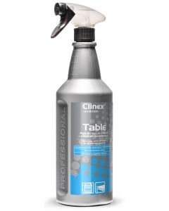 CLINEX Table, 1 litru, cu pulverizator, solutie pt. curatare suprafete si aparate din bucatarie