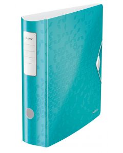 Biblioraft LEITZ 180 Active WOW, polyfoam, A4, 82 mm, turcoaz