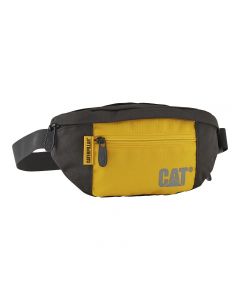 Borseta CATERPILLAR V Power, material 600D polyester, buzunar cu fermoar - negru/galben