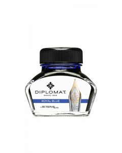 Calimara cu cerneala Diplomat Octopus, 30 ml - albastru royal