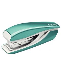 Capsator metalic LEITZ WOW 5528 MINI NeXXt Series, 10 coli, 1000 capse P2 incluse, turcoaz