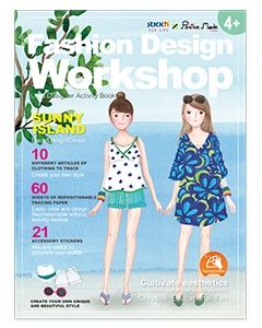 Carte creativa Stick"n Little Designer Activity book - Sunny Island