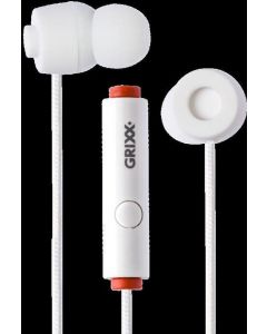 Casti GRIXX Optimum - cu microfon - albe