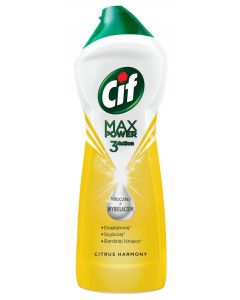 CIF Max Power 3 Action Lemon, crema universala pentru curatat, cu efect de albire, 780 gr.