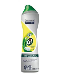 CIF Professional Lemon, crema universala pentru curatat, 750ml
