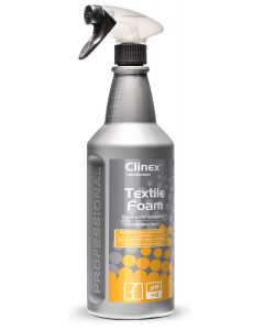 CLINEX Textile Foam, 1 litru, cu pulverizator, spuma pentru curatarea tapiteriei