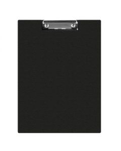 Clipboard dublu A4, plastifiat PP, DONAU - negru