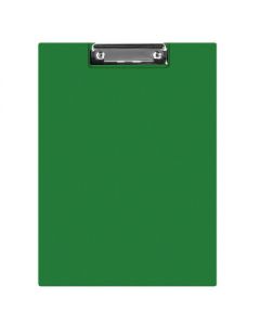 Clipboard dublu A4, plastifiat PP, DONAU - verde