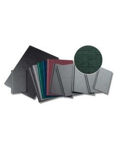 Coperti rigide A4, structura panzata, 20 buc/set, Metal-BIND OPUS Classic - bordeaux