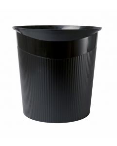 Cos de birou pentru hartii, 13 litri, HAN Re-Loop - negru