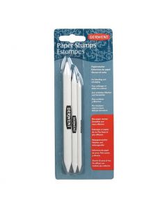 Creion DERWENT Professional, din hartie, pentru amestec si estompare, 3 buc/ set, diverse marimi, al