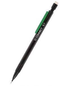 Creion mecanic din plastic, 0.7 mm, con si varf din plastic, Q-Connect