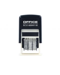 Datiera ISO, cerneala neagra, format zi/luna/an, Office Products