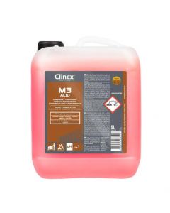 CLINEX M3 Acid, 5 litri, detergent pentru suprafete sanitare, curata si neutralizeaza suprafetele