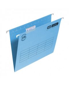 Dosar suspendabil cu eticheta, bagheta metalica, carton 330g/mp, ELBA Verticfile Ultimate - albastru