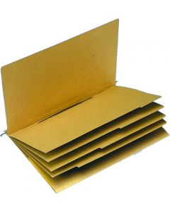 Dosar suspendabil cu sina, 4 separatoare, bagheta metalica, ELBA Vertic - kraft