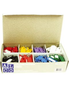 Etichete pentru chei, 200/cutie,  ALCO - culori asortate
