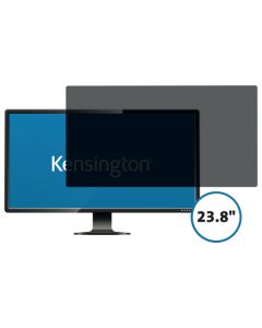 Filtru de confidentialitate Kensington, pentru monitor, 23.8", 16:9, 2 zone, detasabil