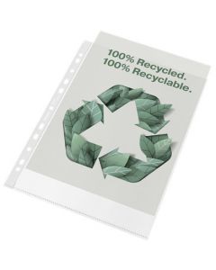 Folie de protectie Esselte Recycled, PP, A4, 70 mic, 100 buc/cutie, standard