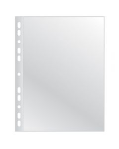 Folie protectie pentru documente A4, 75 microni, 50/set, Q-Connect Extra Wide - transparent