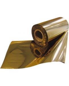 Folie lucioasa pentru folio, 18cm x 122 m, OPUS Mundial - auriu