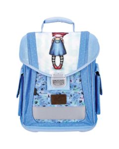 Rucsac Școală Fete Ergonomic cu Închidere Metalică - Gorjuss Where Am I
