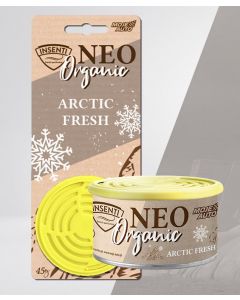 Odorizant auto conserva INSENTI Air Freshener Neo Organic - arctic black, 45g