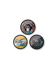 Insigne, 3buc/set, Roller NIKIDOM - Beat