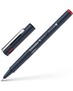 Liner pentru desen tehnic SCHNEIDER Pictus, varf fetru 0.3mm - rosu